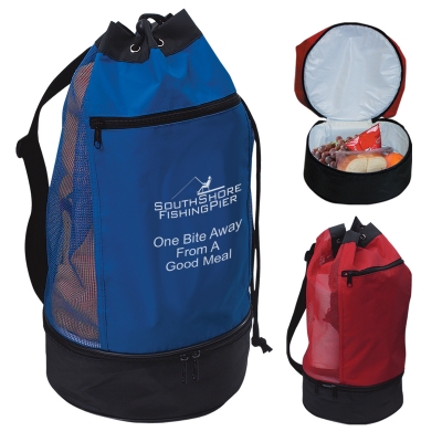 Beach Bag With Cooler Compartment – Armand Advertising, LLC