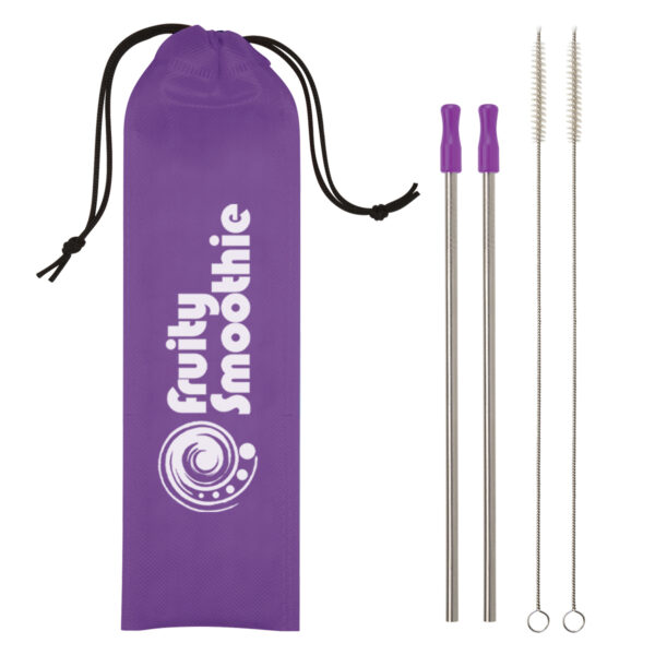 2-Pack Stainless Steel Straw Kit - Image 6