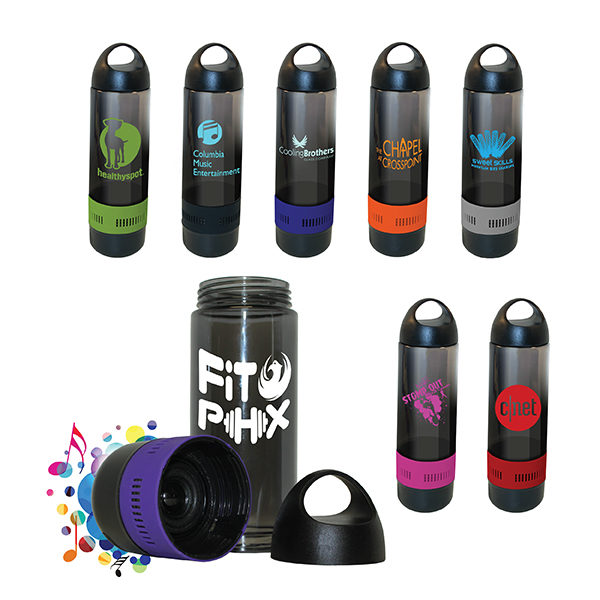 17 oz. Bluetooth Speaker Sport Bottle