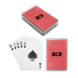 Playing Cards in Plastic Case