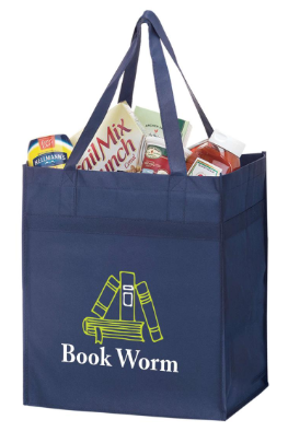 100gsm Non-Woven Polypropylene Grocery Tote With Non-Smelling
