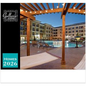 Galleria Wall Calendar 2026 Homes