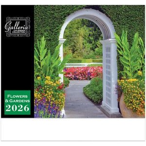 Galleria Wall Calendar 2026 Flowers & Gardens