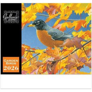 Galleria Wall Calendar 2026 Garden Birds