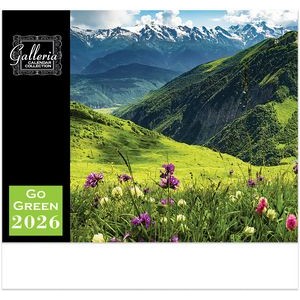 Galleria Wall Calendar 2026 Go Green Calendar