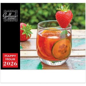 Galleria Wall Calendar 2026 Happy Hour
