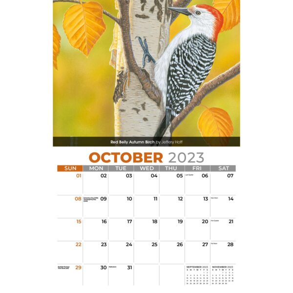 Galleria Wall Calendar 2023 Garden Birds - Image 11