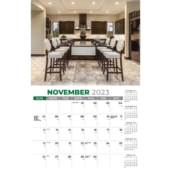 Galleria Wall Calendar 2023 Decor & Design - Image 12