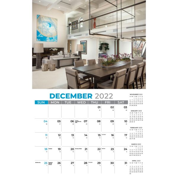 Galleria Wall Calendar 2023 Decor & Design - Image 14