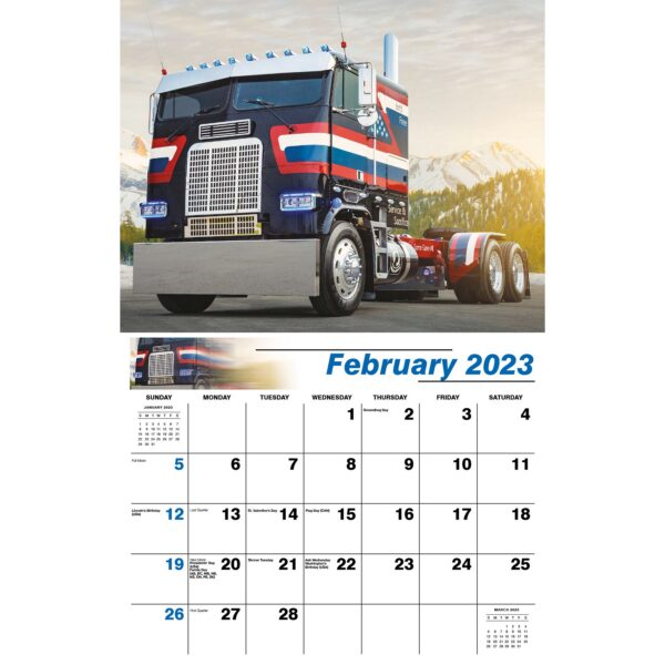 Galleria Wall Calendar 2023 Kings of the Road - Image 3