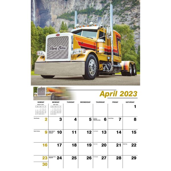 Galleria Wall Calendar 2023 Kings of the Road - Image 5