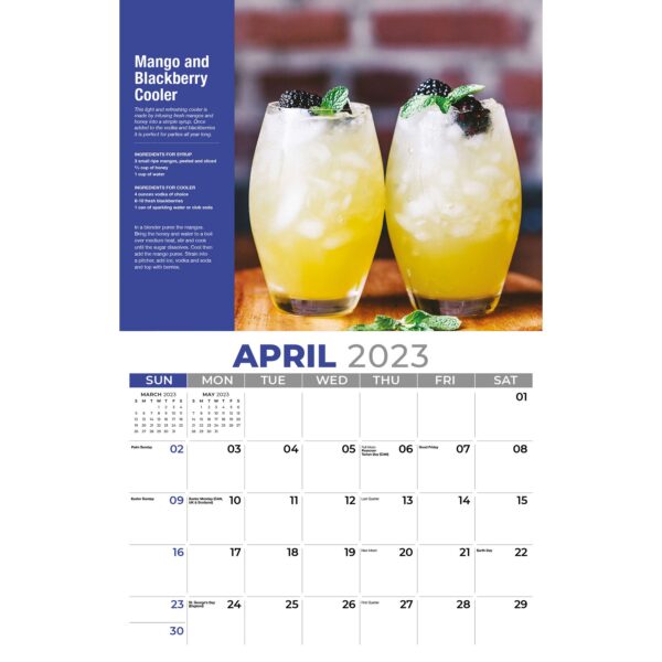 Galleria Wall Calendar 2023 Happy Hour - Image 5