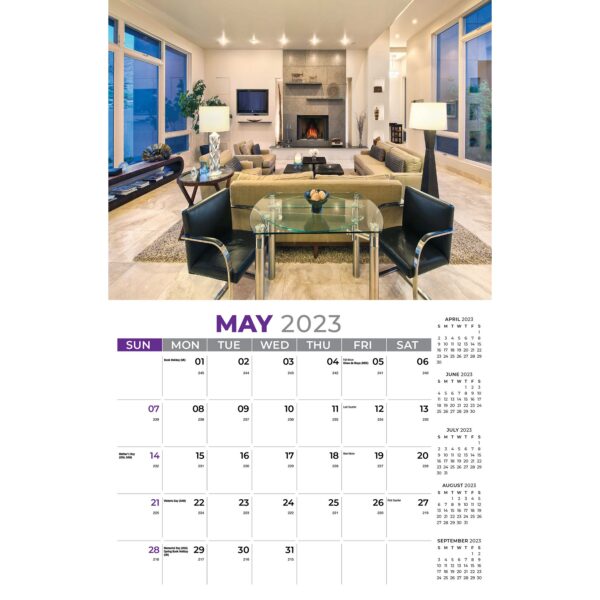 Galleria Wall Calendar 2023 Decor & Design - Image 6