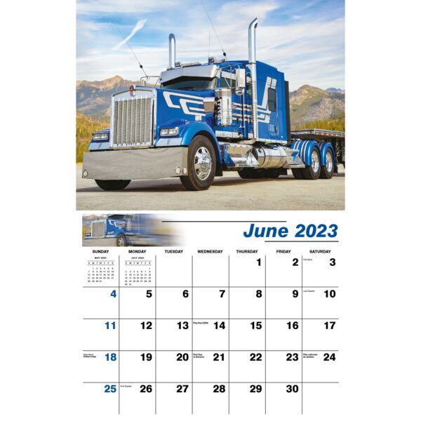 Galleria Wall Calendar 2023 Kings of the Road - Image 7