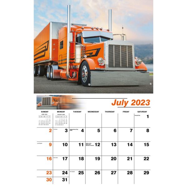 Galleria Wall Calendar 2023 Kings of the Road - Image 8