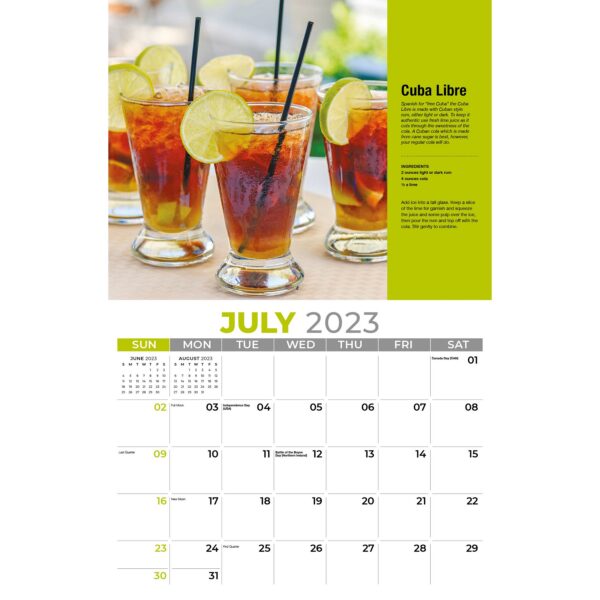 Galleria Wall Calendar 2023 Happy Hour - Image 8