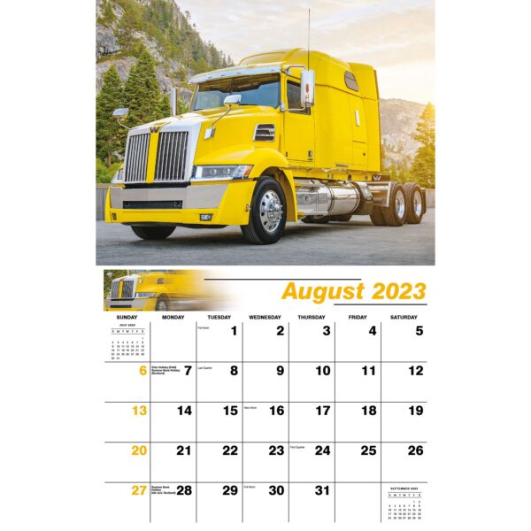 Galleria Wall Calendar 2023 Kings of the Road - Image 9