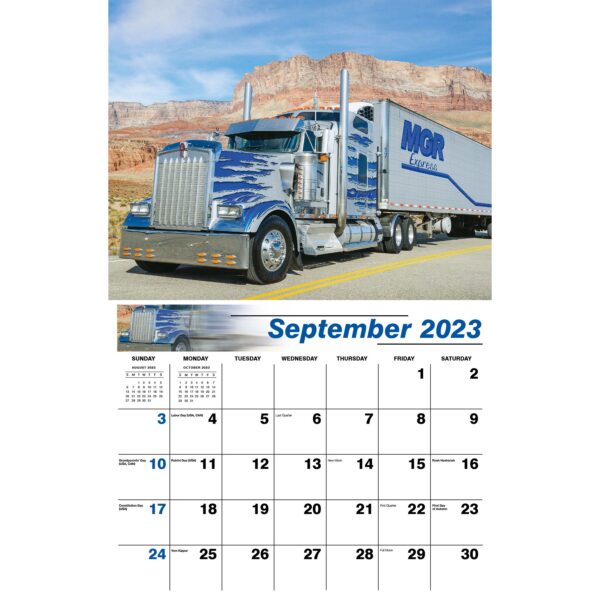 Galleria Wall Calendar 2023 Kings of the Road - Image 10