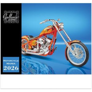 Galleria Wall Calendar 2026 Motorcycle Mania Calendar