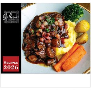 Galleria Wall Calendar 2026 Recipes