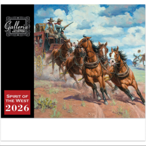 Galleria Wall Calendar 2026 Spirit of the West