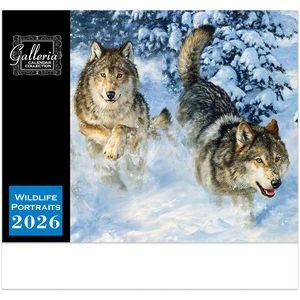 Galleria Wall Calendar 2026 Wildlife Portraits