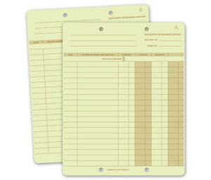 One-Write Ledger Cards – Armand Advertising, LLC