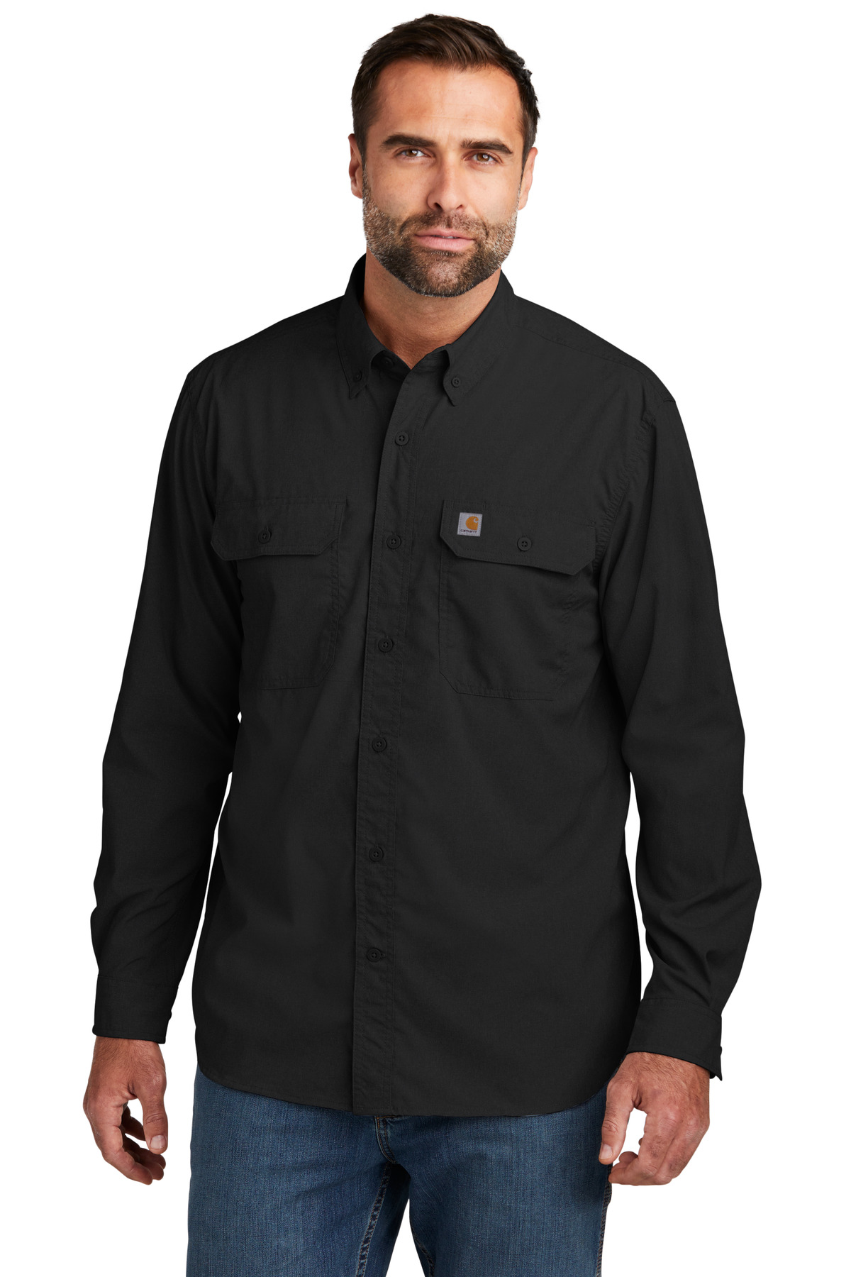Carhartt Force® Solid Long Sleeve Shirt – Armand Advertising, LLC