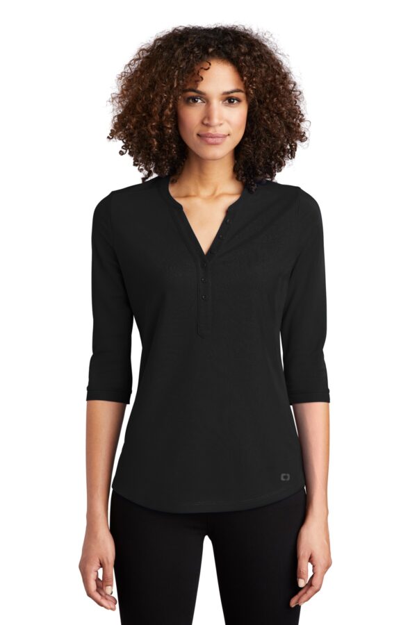 OGIO ® Ladies Jewel Henley – Armand Advertising, LLC