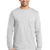 Port & Company® - Long Sleeve Essential Pocket Tee.