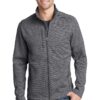 Port Authority® Digi Stripe Fleece Jacket.