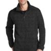 Port Authority® Sweater Fleece Jacket.