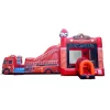 Fire Truck Bounce House Combo