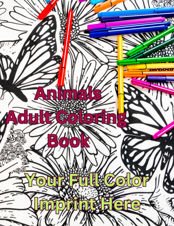 Animals Adult Coloring Book