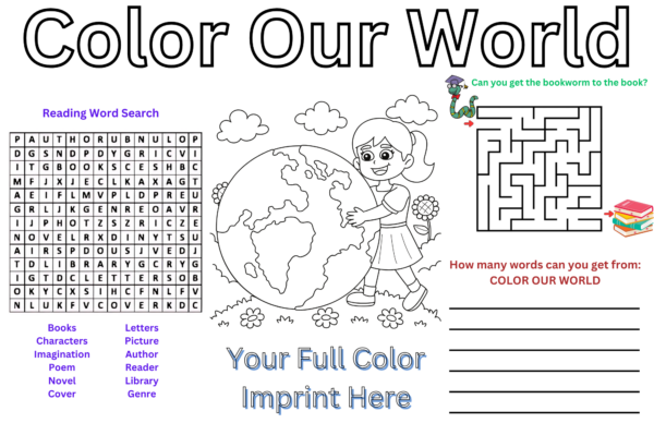 Color Our World Placemats