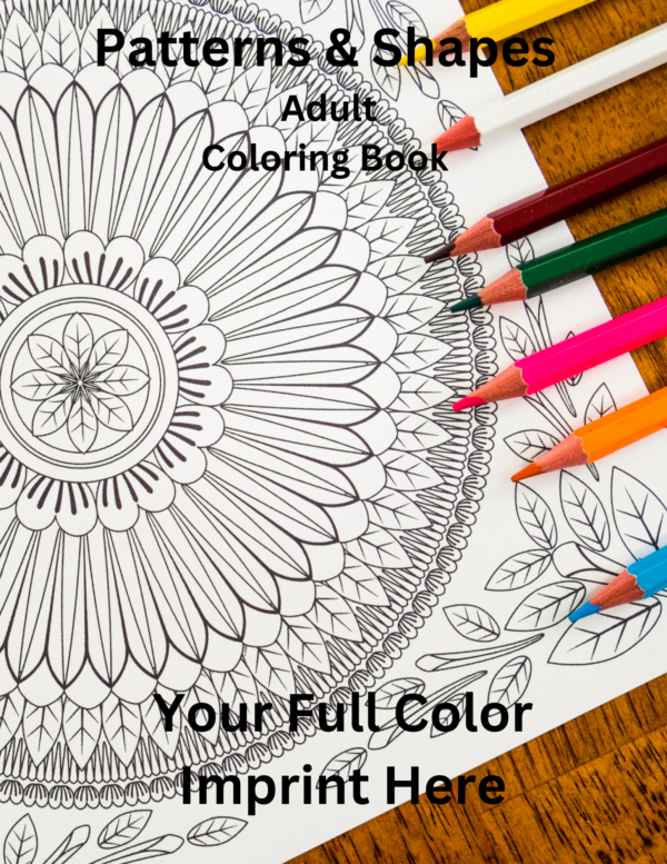 Patterns And Shapes Adult Coloring Book