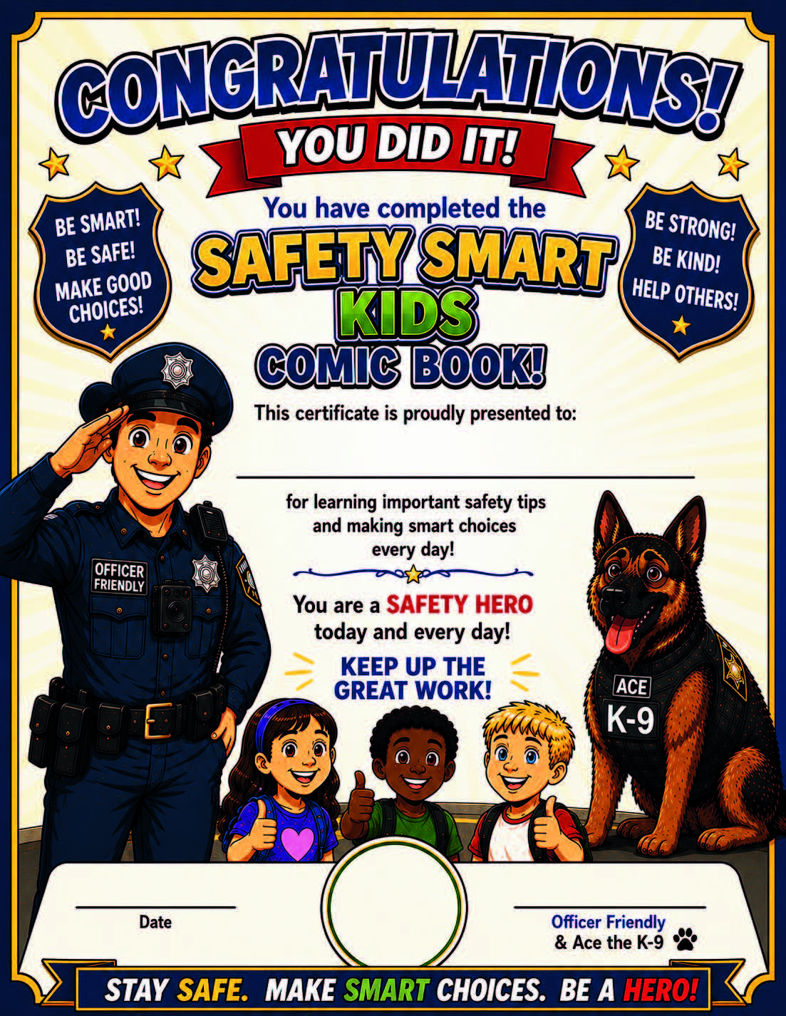 Police Comic Book - Image 2
